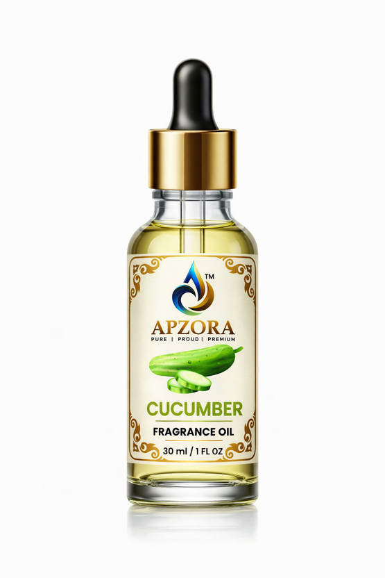 apzora CUCUMBER, FRUIT Aroma Oil, Diffuser, Spray, Diffuser Set CUCUMBER 01(30 ml)