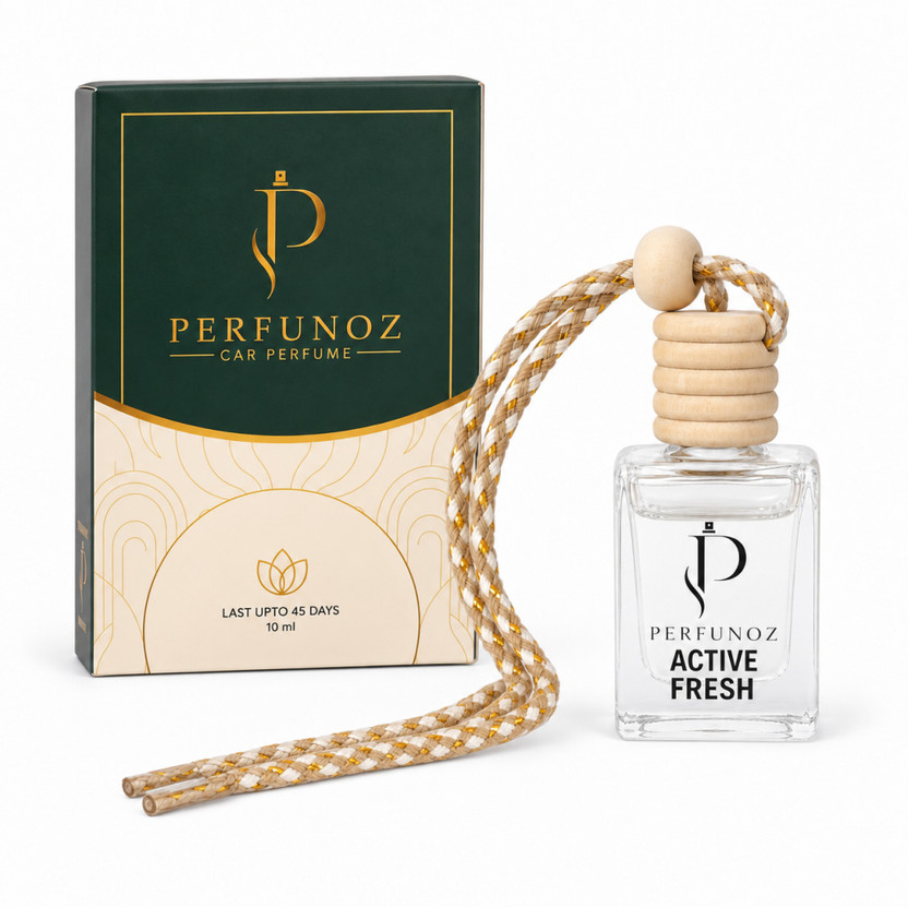 PERFUNOZ PERFUNOZ ACTIVE FRESH Diffuser Hanging Car Perfume Long Lasting Car Air Freshener Premium Fragrance(10 ml) - Flipkart Deal