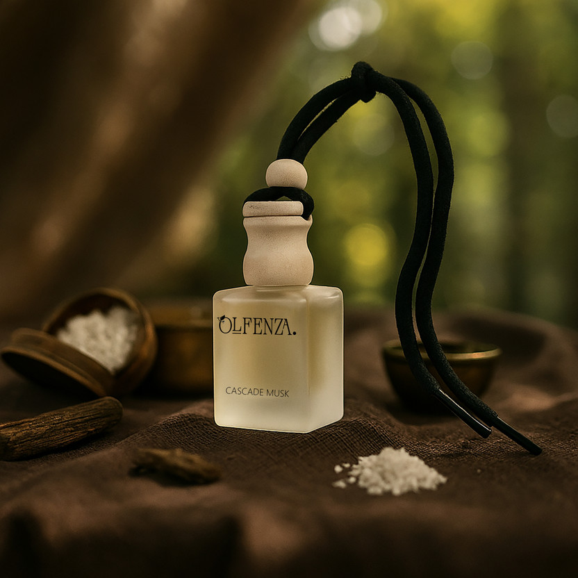OLFENZA OLFENZA (cascade musk) Car Freshener Diffuser Car Freshener Hanging Perfumes Long Lasting Fragrance(10 ml) - Flipkart Deal
