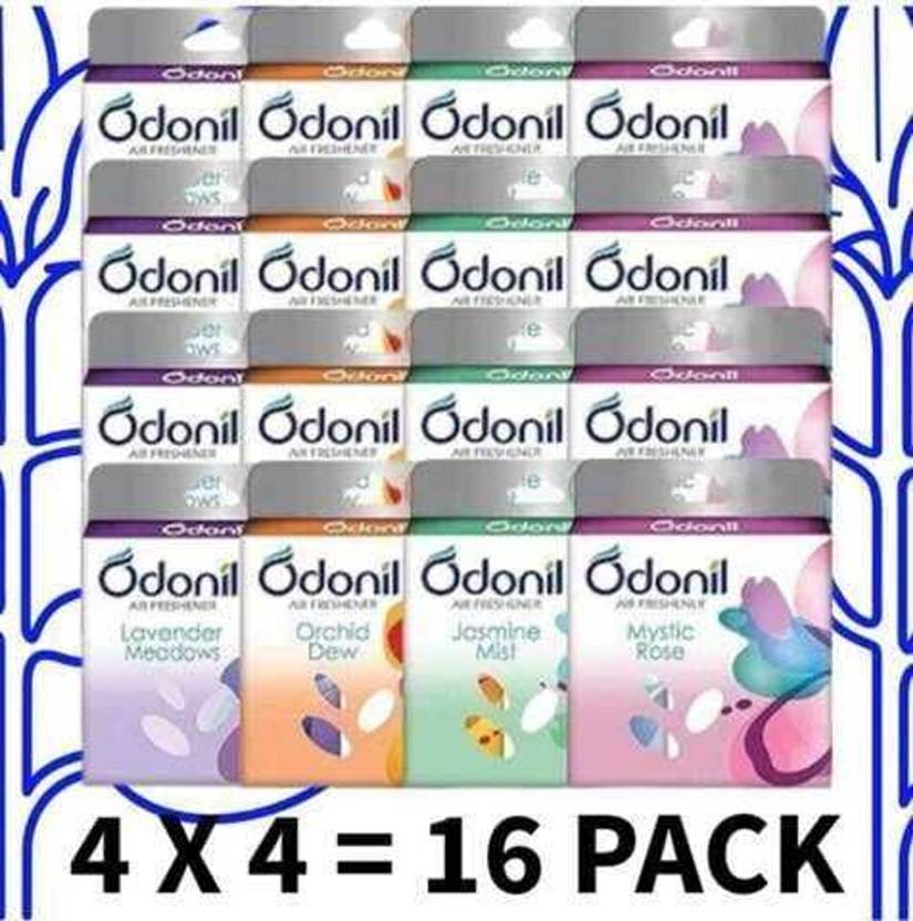 Odonil Neem protection, Long Lasting Odour (16 x 48g), Assorted Blocks(pack of 16) Blocks Neem protection (16 x 100 g)