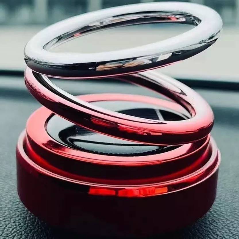 AutoRight Solar Powered Rotating DUAL colour Perfume Car Air Freshener