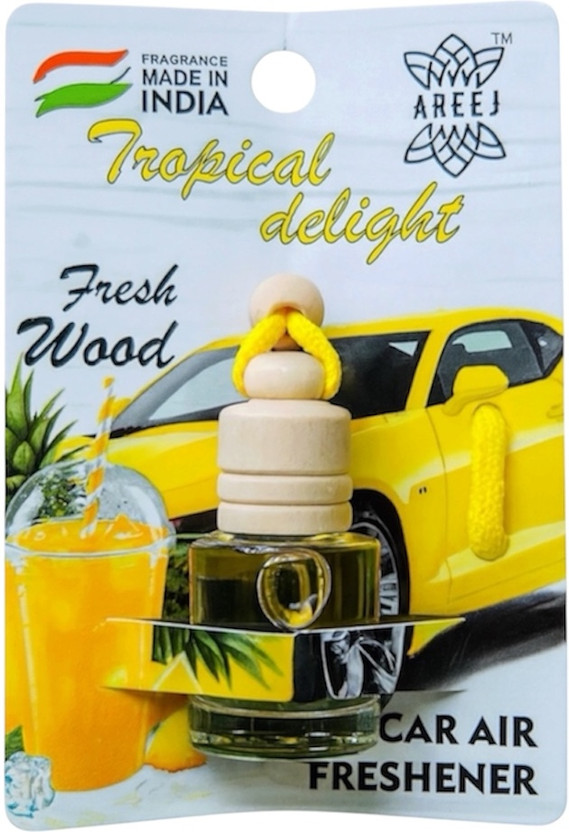 AREEJ Tropical Delight Car Freshener Diffuser Car hanging perfume Car air freshener(8 ml)