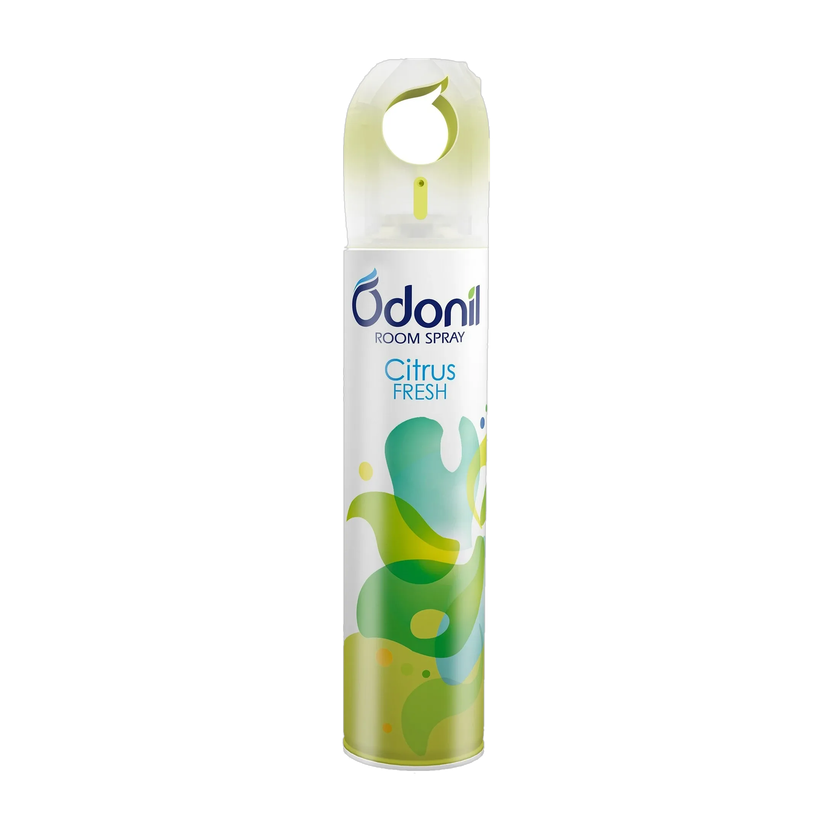 Odonil Room & Air Freshener Citrus Fresh Spray | Nature Inspired Long Lasting Fragrance Spray Room and Air Freshener | Citrus Fresh Spray | Nature Inspired | Long Lasting Fragrance(220 ml)