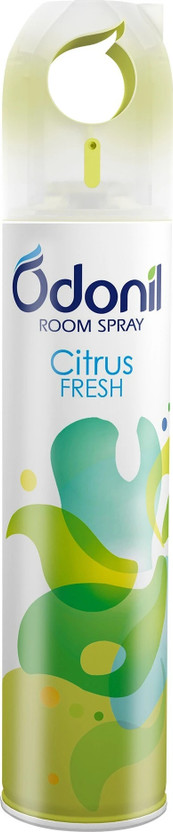 Odonil Room & Air Freshener Citrus Fresh Spray | Nature Inspired Long Lasting Fragrance Spray Room and Air Freshener | Citrus Fresh Spray | Nature Inspired | Long Lasting Fragrance(220 ml)