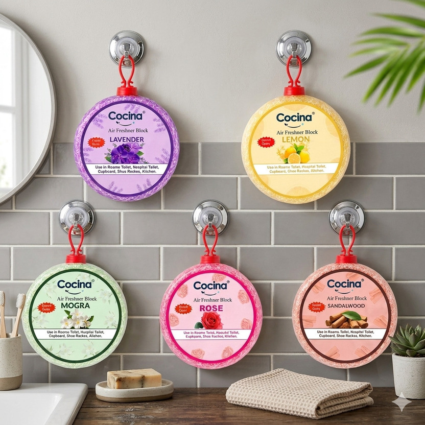 cocina cocina air fresh Floral Blocks Elevate Your Space with Refreshing Fragrance(5 x 50 g) - Flipkart Deal