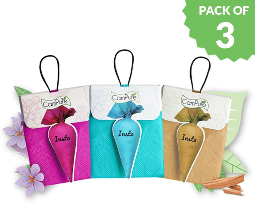 CamPure Insta Cone Combo (Pack of 3) Room, Car, Air Freshener & Mosquito Repellent Potpourri Camphor Insta Cone Combo (Pack of 3) Room, Car and Air Freshener & Mosquito Repellent(3 x 1 Units)