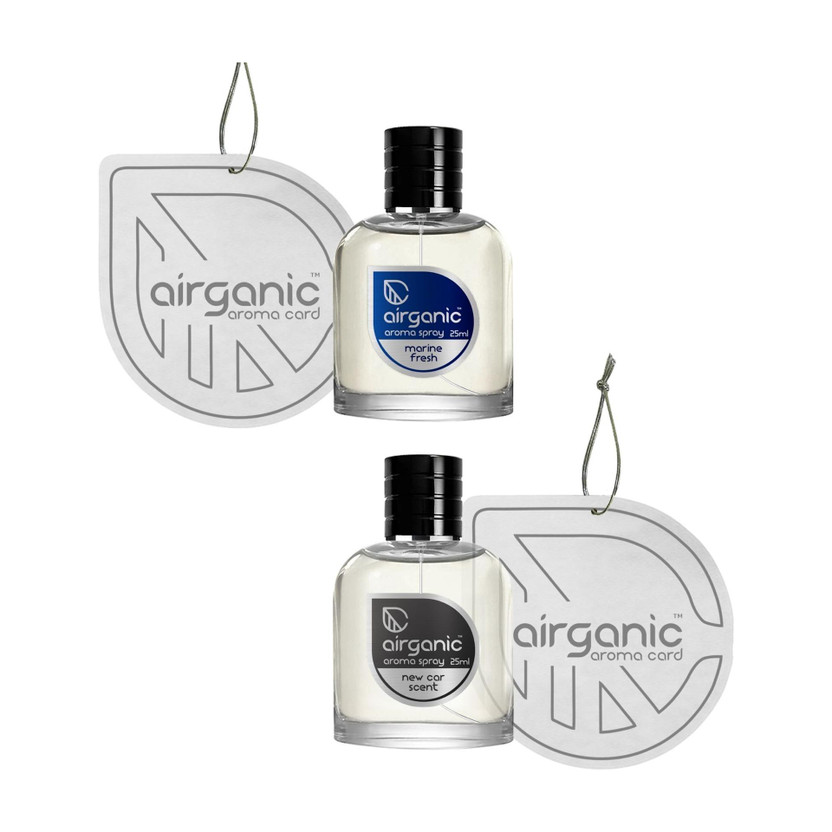 Airganic Airganic Marine Fresh & New Car Scent Fine Spray Car Freshener Spray Marine Fresh & New Car Scent Fine Spray(2 x 25 ml) - Flipkart Deal