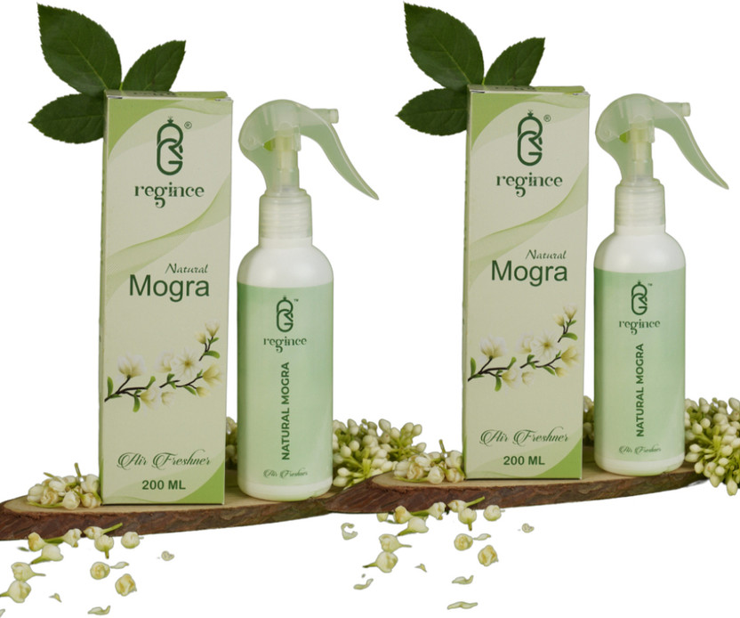REGINCE mogra Spray Room air freshener spray 400ml mogra_12(2 x 200 ml)
