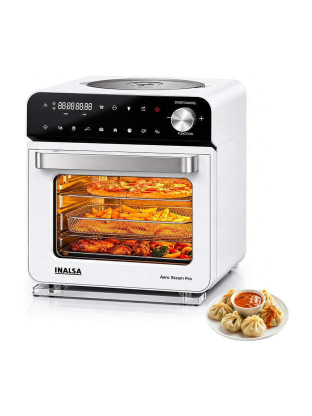 Inalsa Inalsa Aero Steam Pro Oven 1700 W,10-in-1 Preset Air fry, Large Family Size Capacity Air Fryer(15 L) - Flipkart Deal