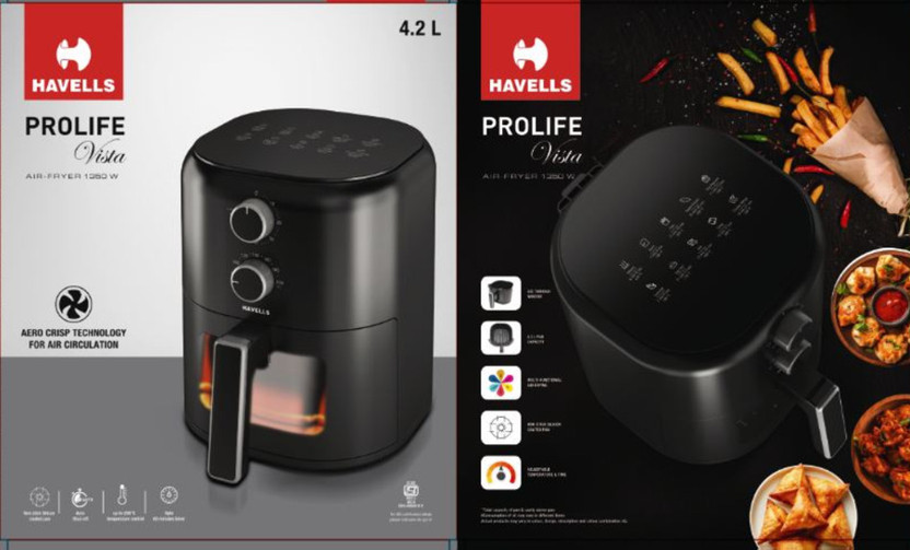 HAVELLS PROFILE VISTA Air Fryer(4.2 L)