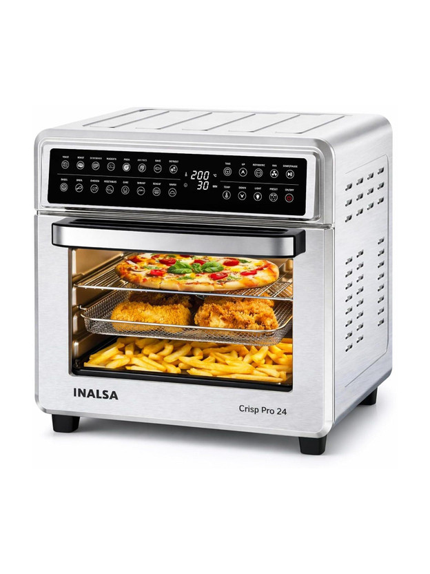 Inalsa Inalsa Crisp Pro 24 Air Fryer Oven|24L|1700W|Rotisserie,OTG,Convection Oven Air Fryer(24 L) - Flipkart Deal