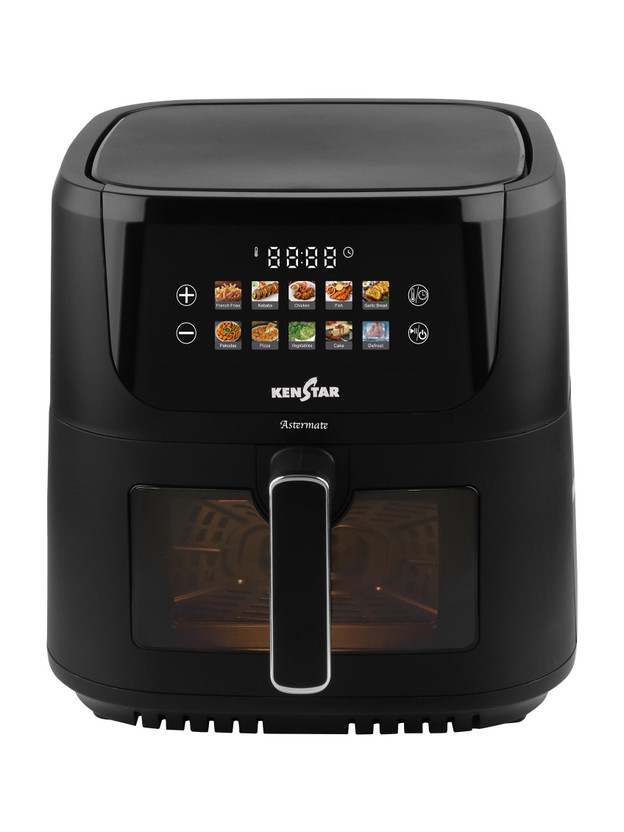 Kenstar Aster Mate 7L with See Through Window Non-Stick Pan 2 Years Warranty Air Fryer(7 L)