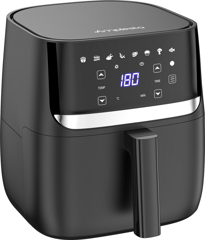 Amplesta Xtra Large Digital 1700W with 8 cooking presets, uses up to 90% less fat, 5.7L Air Fryer(5.7 L)