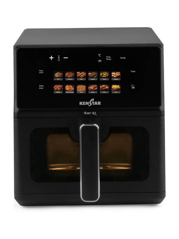 Kenstar Aster IQ See Through Window, Non-Stick Pan Air Fryer(7 L)