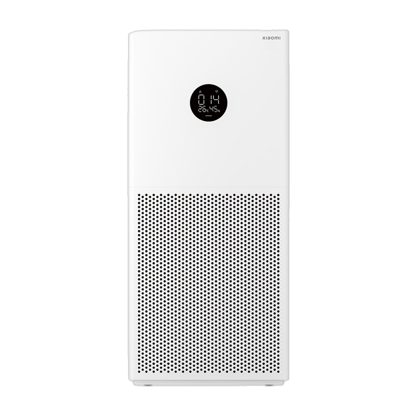 Mi Xiaomi Smart Air Purifier 4 Lite 160 Sq.ft. In 6 mins3Stage HighEfficiencyFilter laser sensorAQI Monitor360 m3/hr CADR covers 462 sq.ft.App+Voice controlRealtime filter usage Room Air Purifier(White)