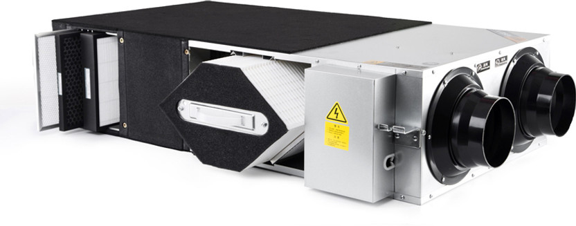 ASTBERG AHE50 ERV Energy Recovery Ventilation/Air Ventilation System Room Air Purifier(White)