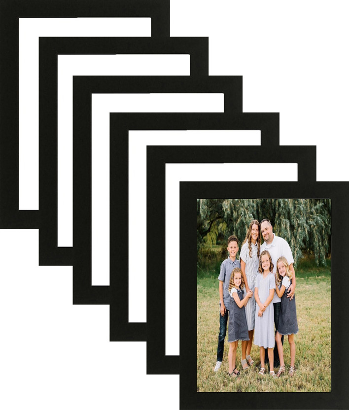 VPF DEAL Acrylic Wall Photo Frame(Black, 6 Photo(s), A4 SIZE FRAME)