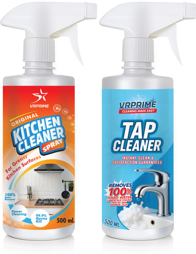 VRPRIME VRPRIME Kitchen Cleaner & Tap Cleaner Combo | Best Cleaning Solution for Home & Kitchen(1000 ml) - Flipkart Deal