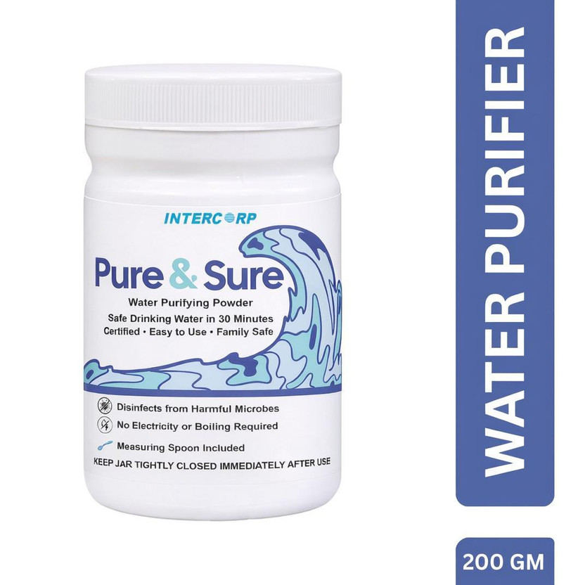Pure Pure & Sure Instant Water Disinfectant, Purifier & Mineral Water Maker(200 g) - Flipkart Deal