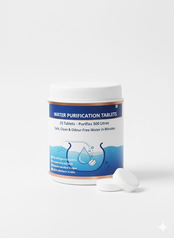 EVERSYS Chlorine Tablets for Water Tanks(65 g)