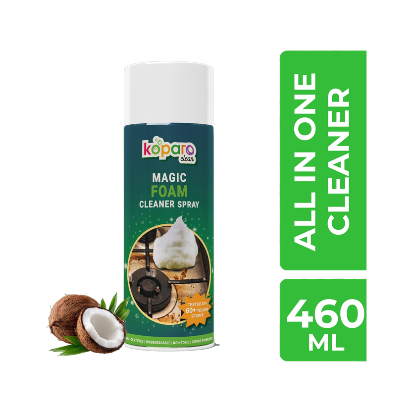 Koparo Koparo Magic Foam Cleaner Spray | Removes Grease & Grime | Non toxic(460 ml) - Flipkart Deal