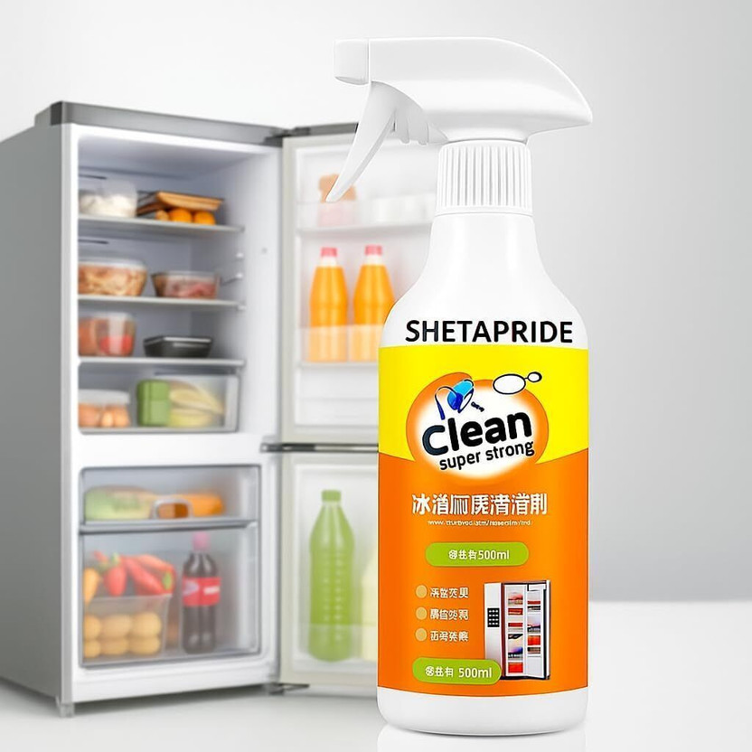 sunrta Refrigerator Cleaner Spray & Deodorizer | Food-Safe Formula Eliminates Odors(500 ml)