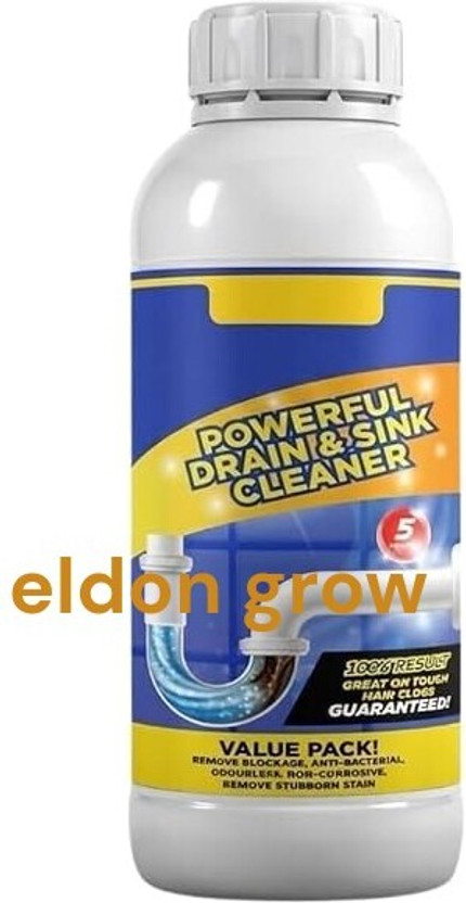 eldon eldon grow Fast Pipe Clog Cleaner 100ml Liquid Drain Opener(120 ml) - Flipkart Deal