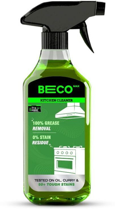 Beco Max- Kitchen Cleaner-Instantly removes Tough Greases, No stains or residue Kitchen Cleaner(500 ml)