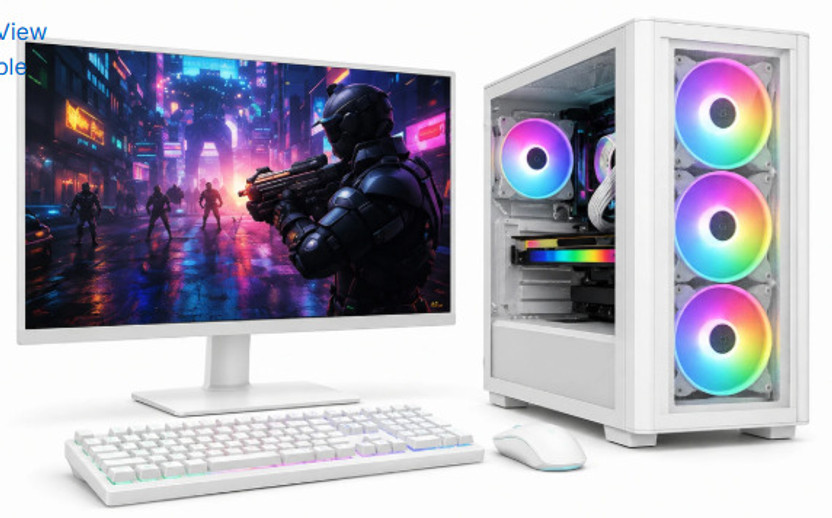 Intel GogaTech INTEL Core i5 (8 GB DDR3/500 GB/256 GB SSD/Windows 11 Home/4 GB DDR3/22 Inch Screen/ASSEMBLE DESKTOP) with MS Office(White, 30.5 cm x 35.5 cm x 1.99 cm, 2.5 kg) - Flipkart Deal
