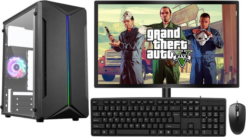 LOESIS LOESIS Pc Setup Gaming Core i5 (8 GB DDR3/256 GB SSD/Windows 10 Pro/19 Inch Screen/Computer Set) with MS Office(Black) - Flipkart Deal