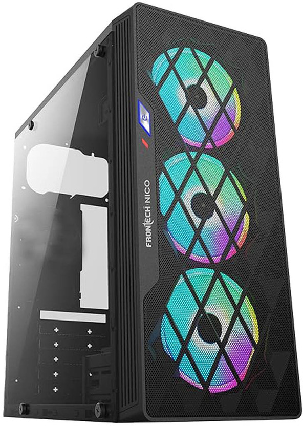 Frontech core i5 gaming PC core i5 (16 GB RAM/Nvidia 730 Graphics/2 TB Hard Disk/256 GB SSD Capacity/Windows 11 Pro/4 GB Graphics Memory) Gaming Tower
