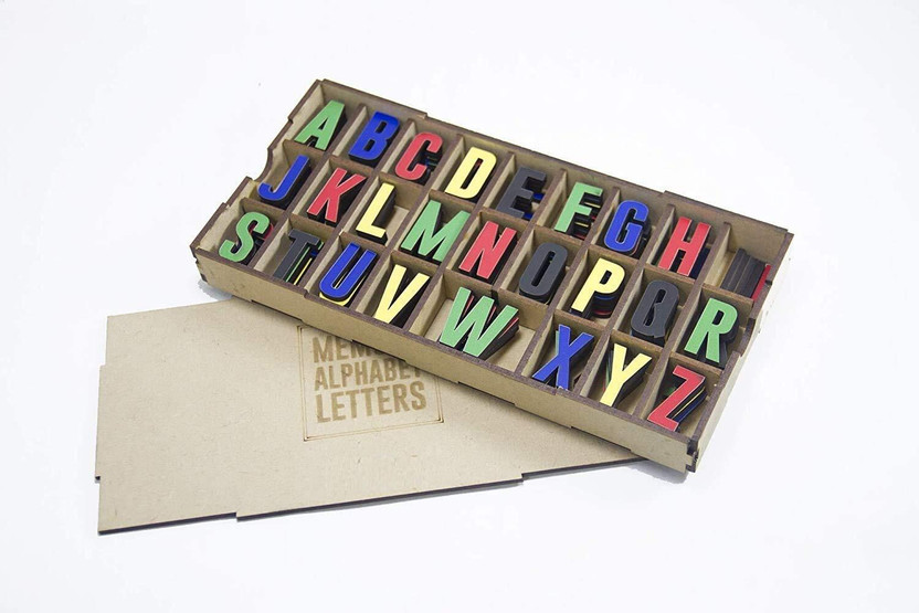 KNOSPERIA KNOSPERIA 3D Wooden Memory Alphabet Set - Interactive Learning Letters for Kids(Multicolor) - Flipkart Deal