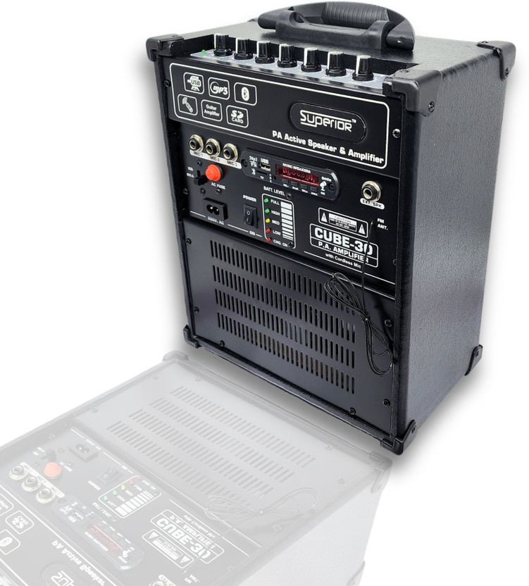 Superior ™C-28 Portable Musical Amplifier|Cube Amplifier|Karaoke|Bluetooth | C-28 Indoor, Outdoor PA System(40 W)