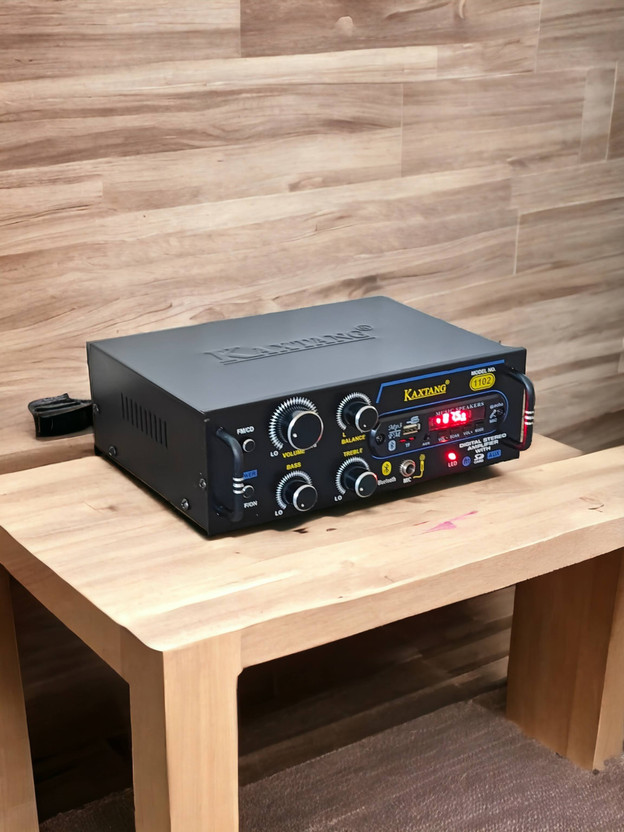 KAXTANG KAXTANG creta 1102 Bluetooth Digital Stereo Amplifier BT/ USB//SD Card /FM /AUX 5000 W AV Power Amplifier(Black) - Flipkart Deal
