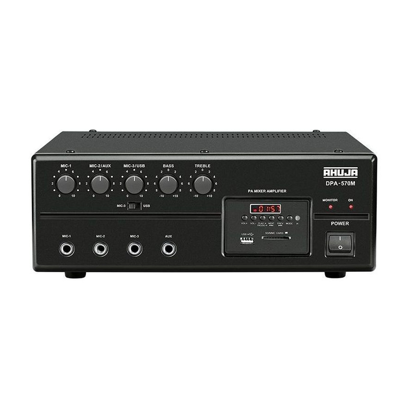 Ahuja Ahuja DPA 570M with Bluetooth&USB 50 W AV Power Amplifier(Black) - Flipkart Deal