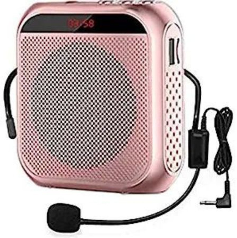 FreshDcart Wireless Voice Amplifier 8 W AV Control Amplifier(Pink)