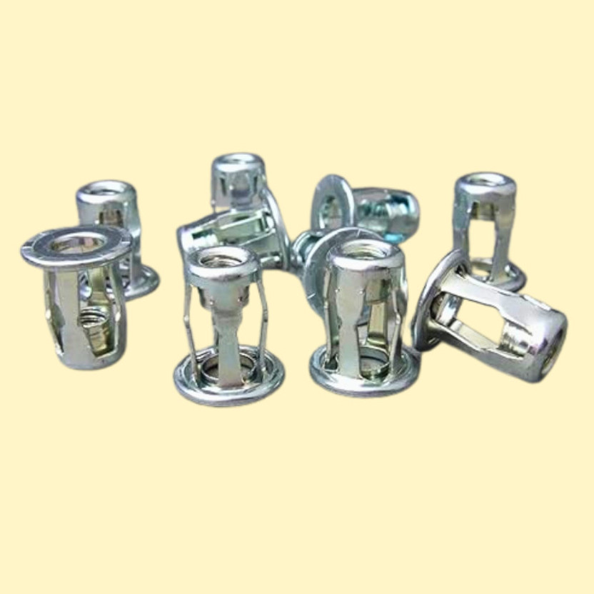 Satco Hollow Metal Cavity Fixing Hollow Door Anchor, Door Extra Short Pack Of 10 Toggle Wing Bolts(1.67 cm)