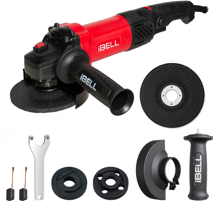 iBELL IBL AG10-06,1100W,100MM Heavy Duty,11000 RPM with 6 Months Warranty Angle Grinder(100 mm Wheel Diameter)