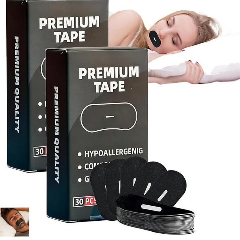 SHINGALA Nose Breathing Sleep Strips Mouth Tape Anti Snore Stickers for Men Women Anti-snoring Device(Mouthpiece)