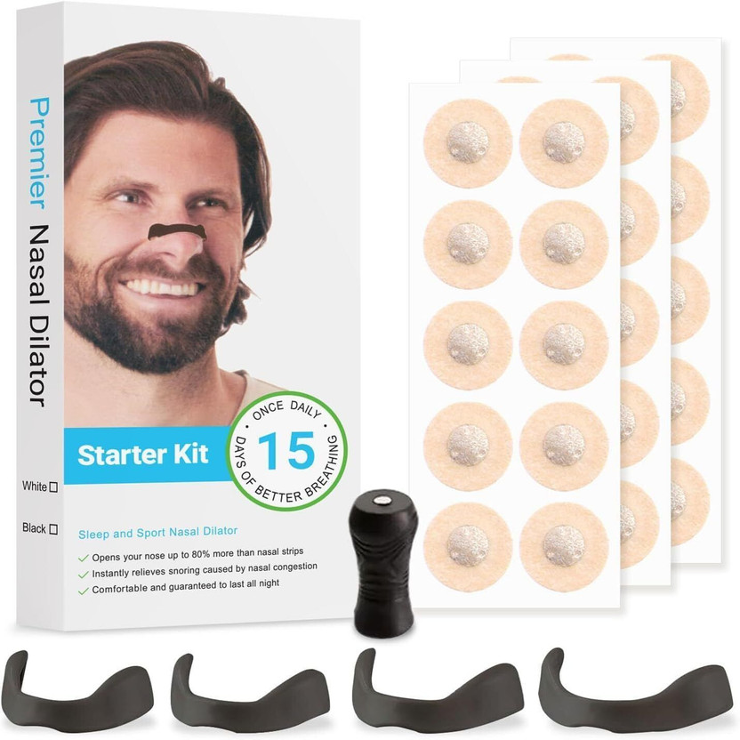 Trysome Magnetic Nasal012 Anti-snoring Device(Nasal Strip)
