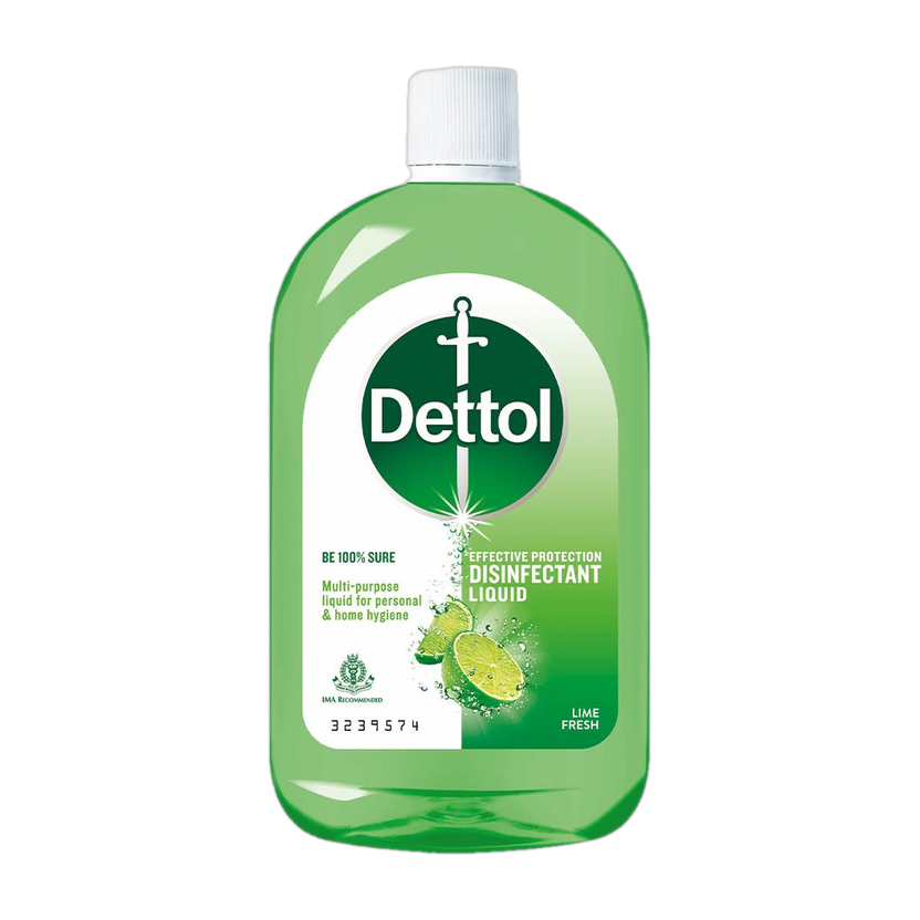 Dettol Multipurpose Disinfectant liquid, Lime Fresh Lime(900 ml)