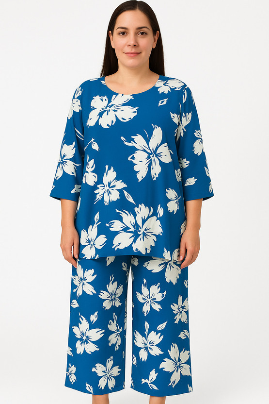 Delhi Garments Wholesale Tunic Palazzos Co-ords Set