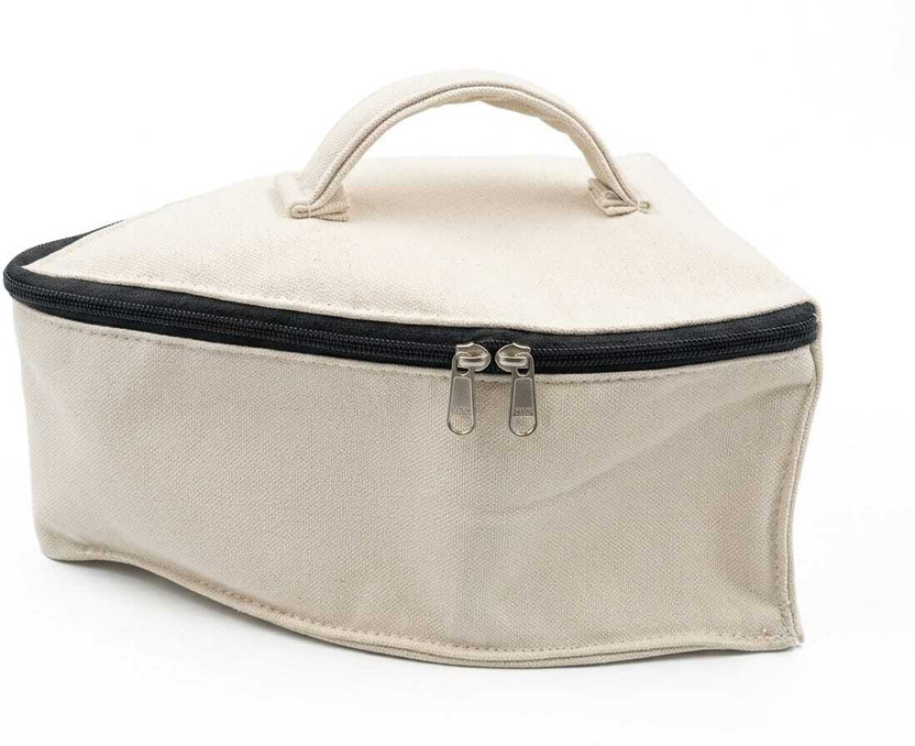 HGC Organizer light gray Cotton Storage Bag for Travel Iron Dustproof Case(Beige)