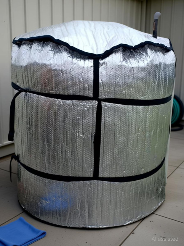 Lipzie Water Tank Insulation Cover Heat Proof 1000 L Water Tank(Plastic)