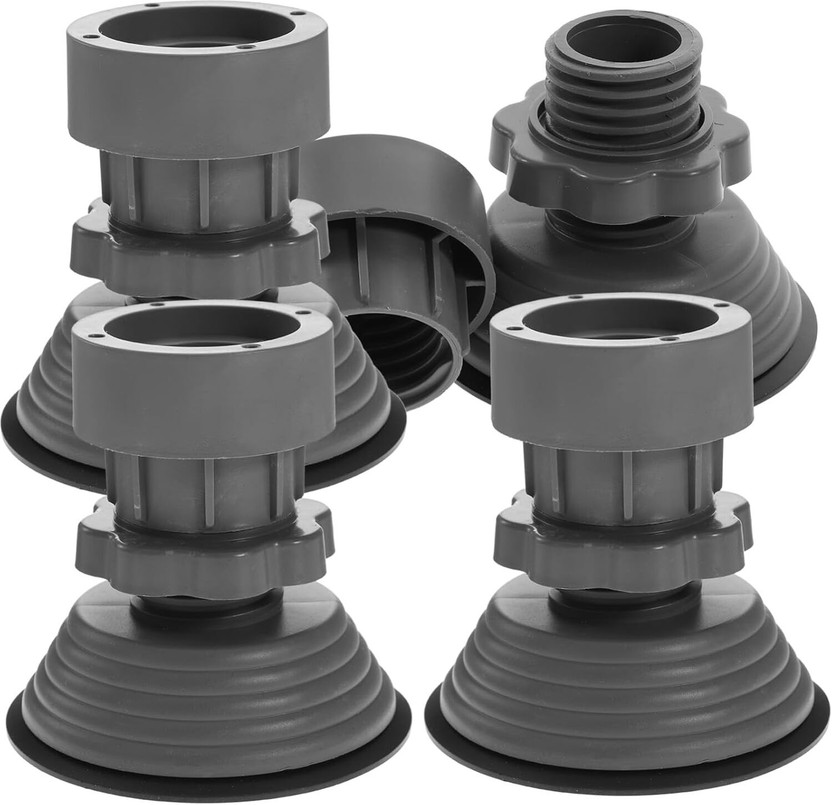 ALWAFLI Washing Machine Anti Vibration Washer Foot Pad Height Adjustable Feet Support Appliance Knob