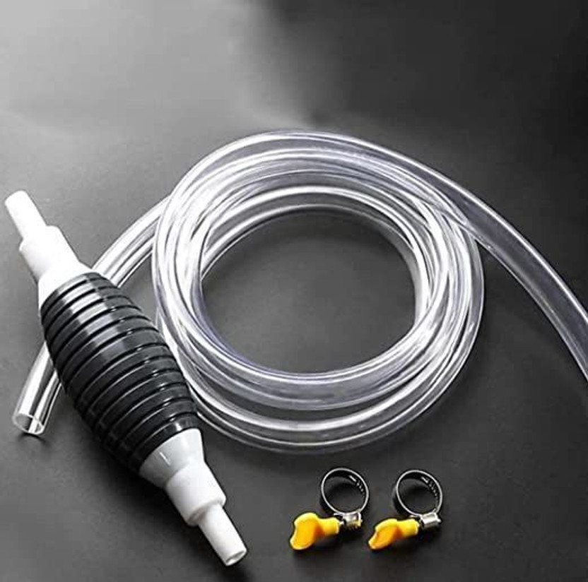 HEM HEM SELLES Fuel Transfer Pump Kit Tank Sucker Latest High Flow Hand Pump Portable Manual Magnetic Aquarium Cleaner - Flipkart Deal