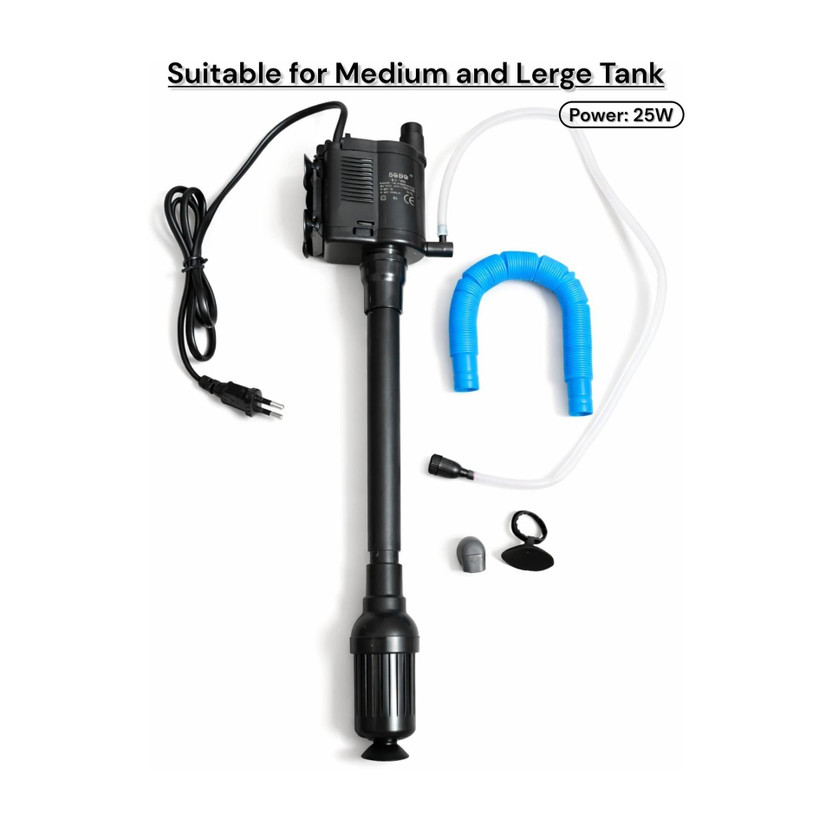 MyPetFishy WP-2990 Power Aquarium Filter(Biological Filtration for Salt Water and Fresh Water)