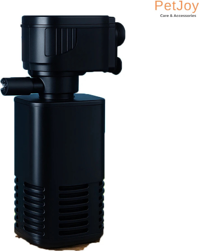 PetJoy Power Aqurium 4 in 1 filter pump oxygen filteration system Power Aquarium Filter(Mechanical Filtration for Salt Water and Fresh Water)
