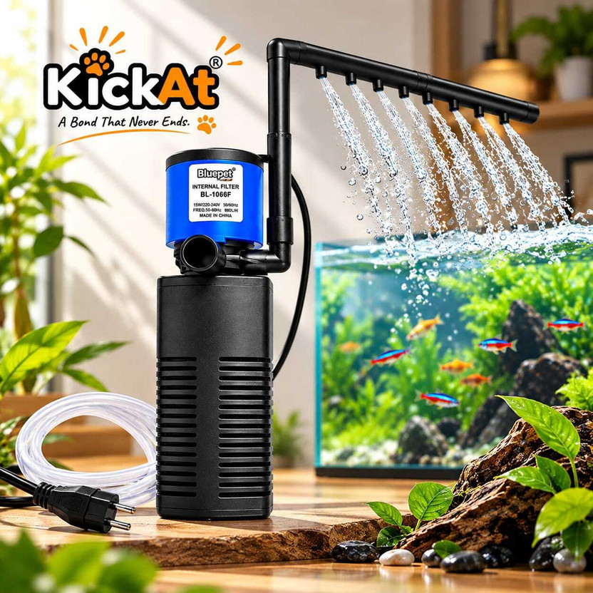 kickAt kickAt Power Aquarium Filter(Mechanical Filtration for Salt Water and Fresh Water) - Flipkart Deal