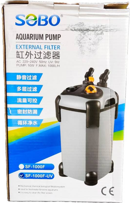 SK AQUA ZONE ?SOBO SF1000FUV external filter Canister Aquarium Filter